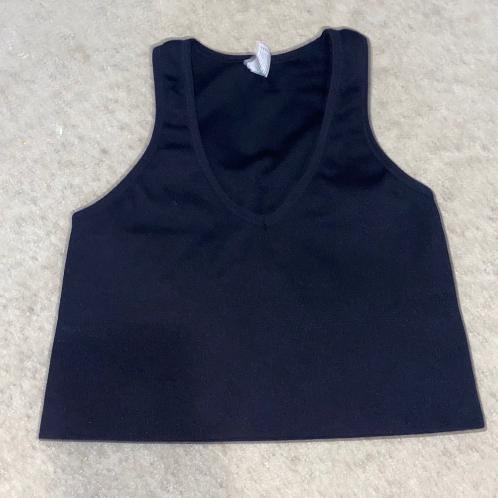 90 Degree Black Tank Top